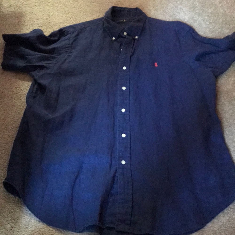 Polo linen button down